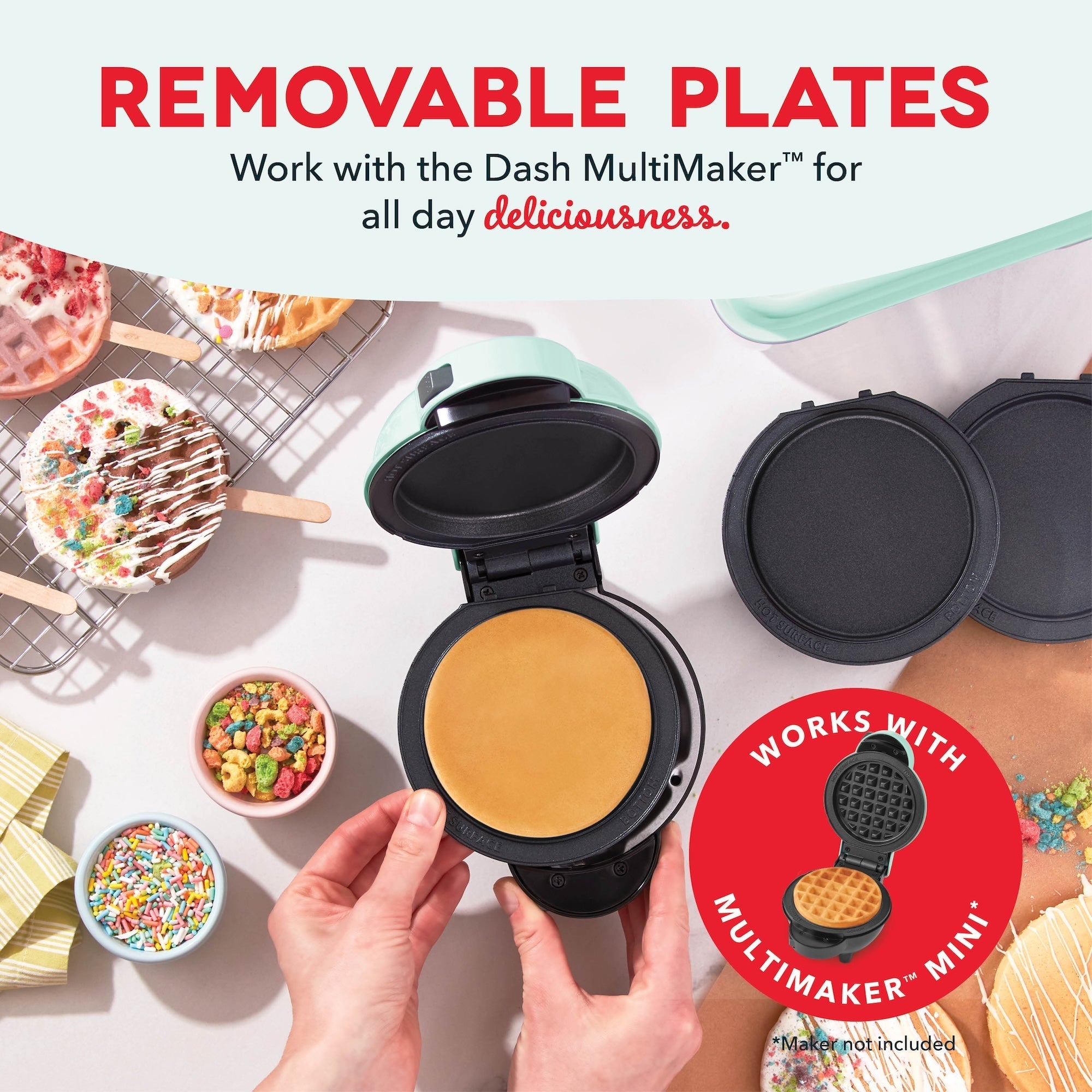 MultiMaker® Mini System: Removable Plate Sets